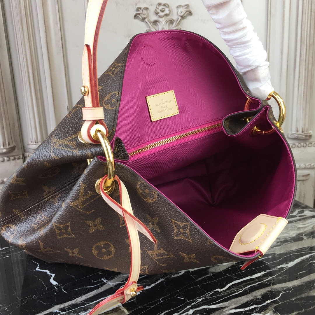 Louis Vuitton GRACEFUL PM Handbag Monogram M43700